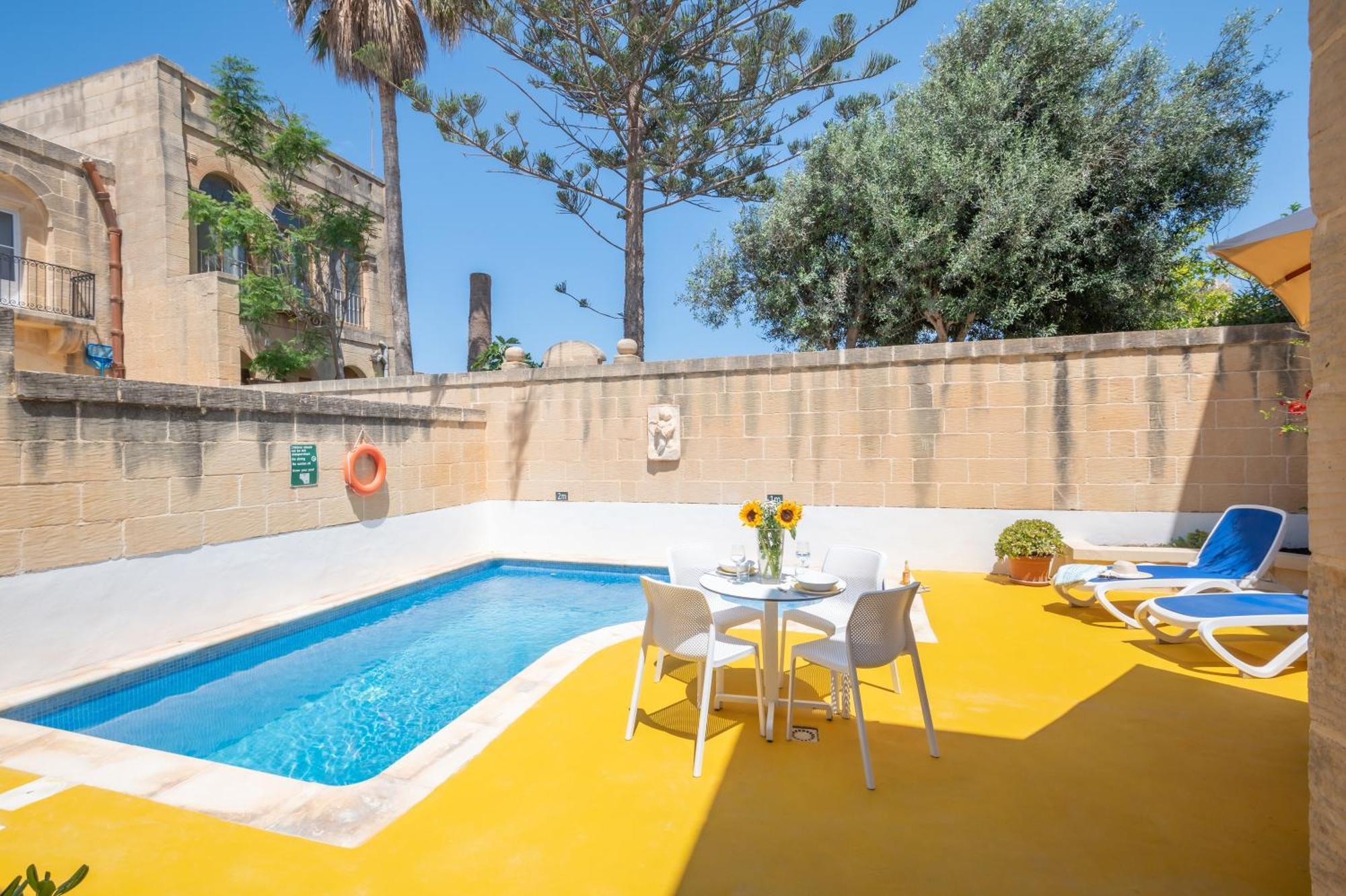 Vila Dar Ta' Mansi Farmhouse With Private Pool Għarb Exteriér fotografie