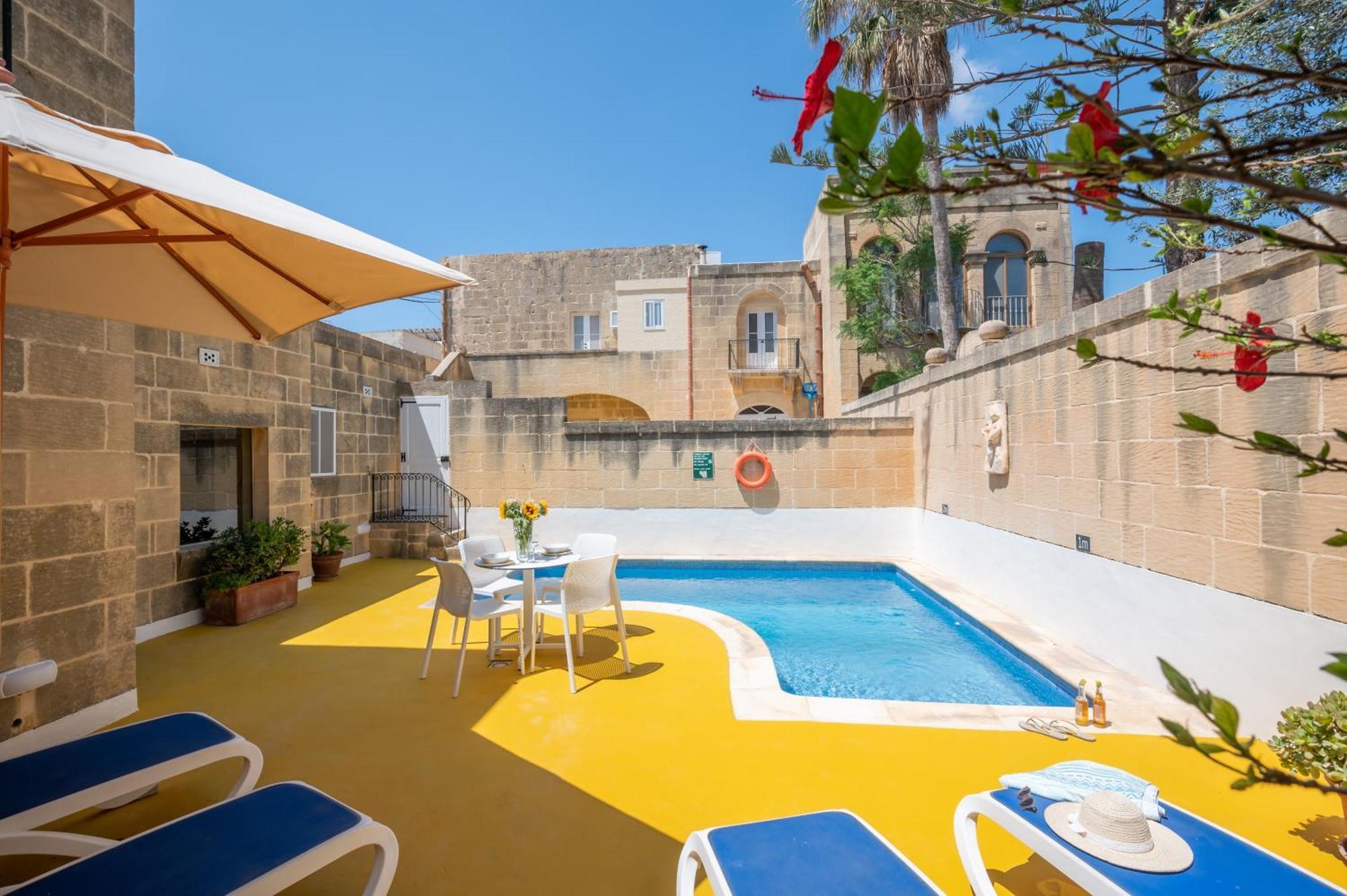 Vila Dar Ta' Mansi Farmhouse With Private Pool Għarb Exteriér fotografie